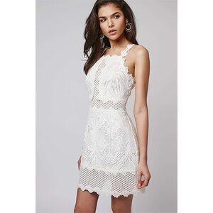 Topshop Lace Special Occasion Wedding Mini Lace Dress Size 4